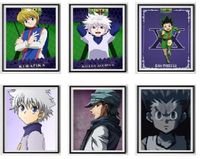 Anime Manga - Kurapika Ging Gon Freecss - zestaw 6 plakatów 25x20