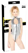 black level body srebrne z dwukierunkowym zamkiem m