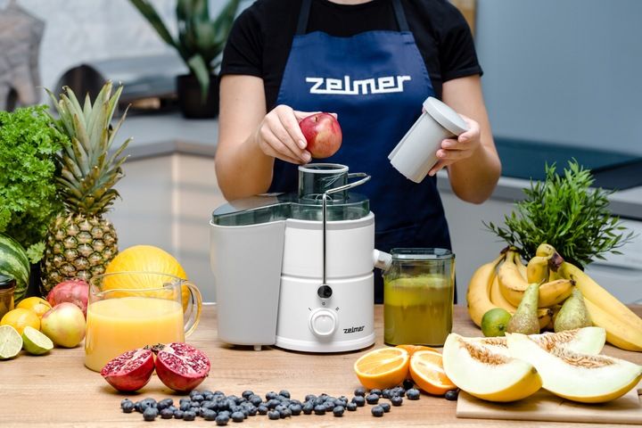 SOKOWIRÓWKA ZELMER WYCISKARKA DO OWOCÓW SOKÓW WYSOKOOBROTOWA 600W zdjęcie 9