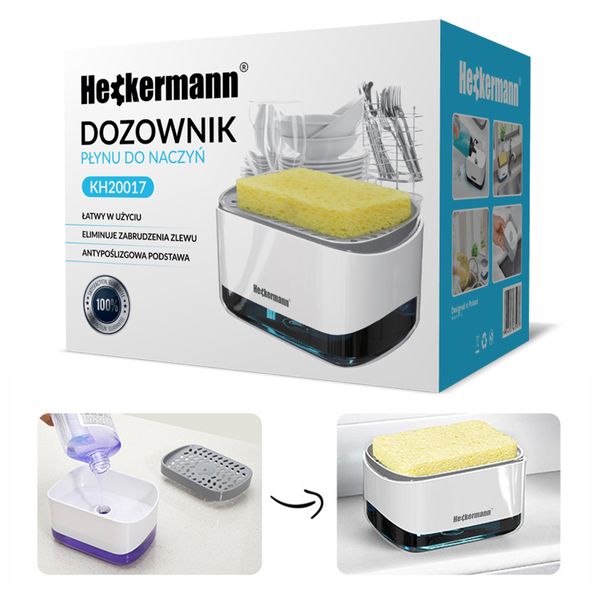 Kuchenny Dyspenser Mydła Heckermann Kh20017 zdjęcie 10