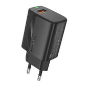 ładowarka foneng eu64 usb-a czarna