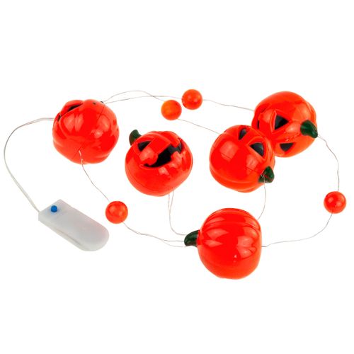 GIRLANDA HALLOWEEN LED ŁAŃCUCH DYNIA ŚWIECĄCA 5SZT na Arena.pl