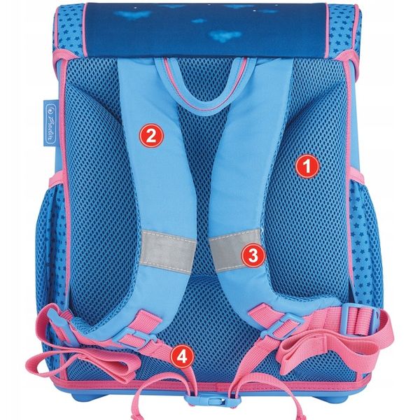 TORNISTER SZKOLNY HERLITZ LOOP PLUS MOON LADY ZESTAW KLASA 1-3 zdjęcie 13