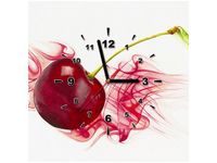 40X40CM ZEGAR SOCZYSTA WIŚNIA OBRAZ DRUK