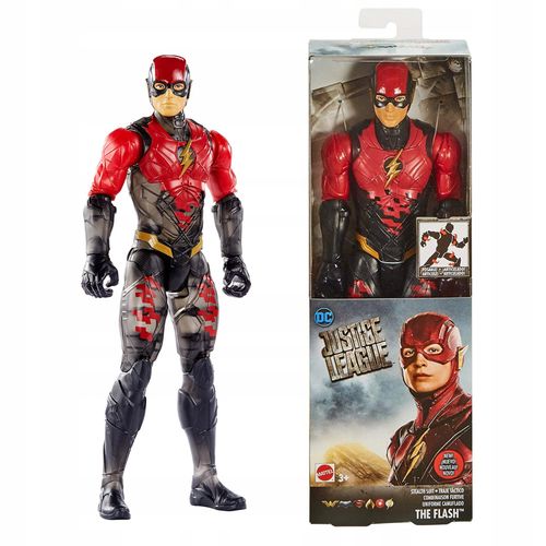 FLASH DUŻA SUPER FIGURKA 30cm MATTEL DC COMICS na Arena.pl