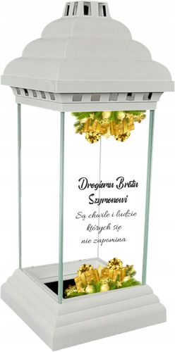 Znicz z nadrukiem NA ŚWIĘTA BOŻE NARODZENIE TACIE na Arena.pl