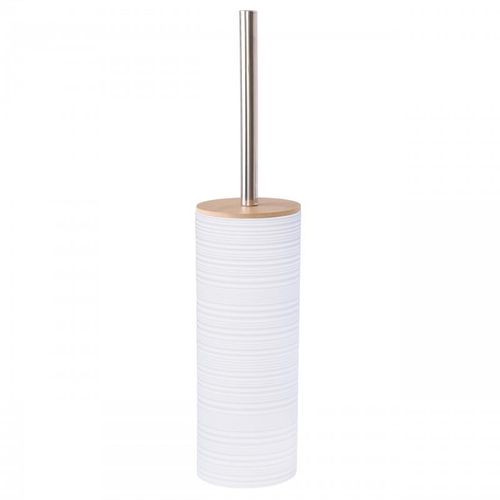 Komplet akcesoriów łazienkowych biały Szczotka do WC Dozownik i Kubek na Arena.pl