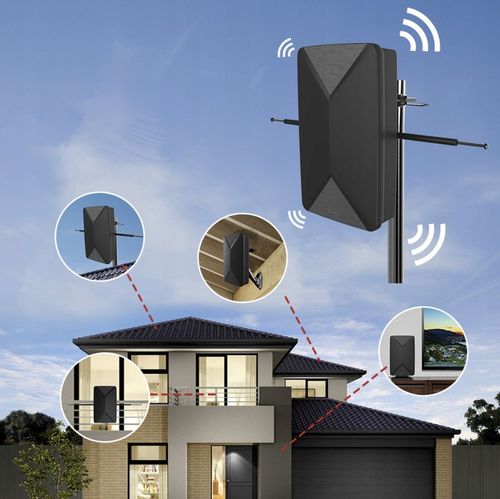 ANTENA AKTYWNA POKOJOWA WEWNĘTRZNA ZEWNĘTRZNA DVB-T2 TV NAZIEMNEJ 4K na Arena.pl