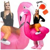 Przebranie dmuchany strój flaminga HIT karnawał sylwester