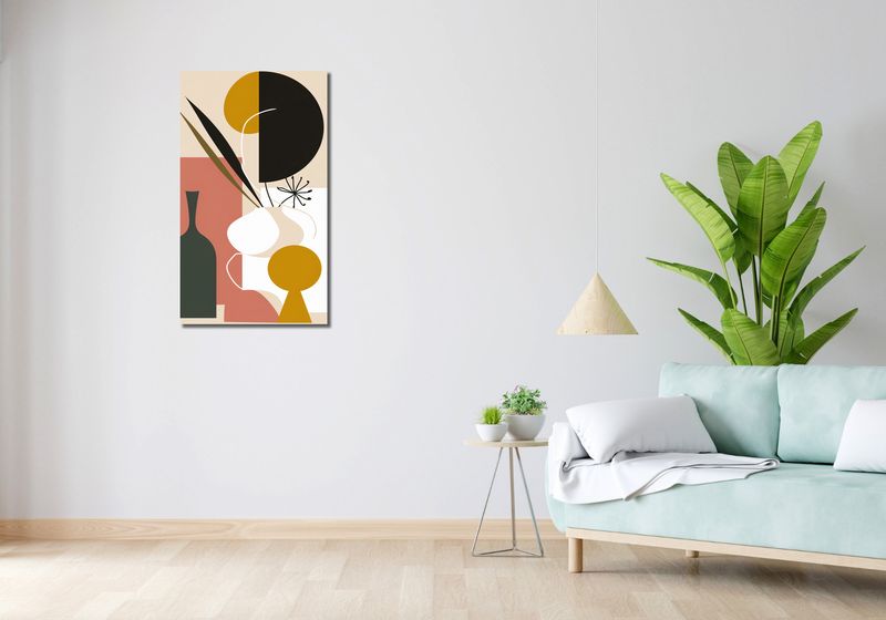 Obraz 50x90cm Leśna Kompozycja zdjęcie 2