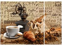 OBRAZ FRAGRANT COFFEE KAWA PRZYPRAWY KORZENNE MŁYNEK