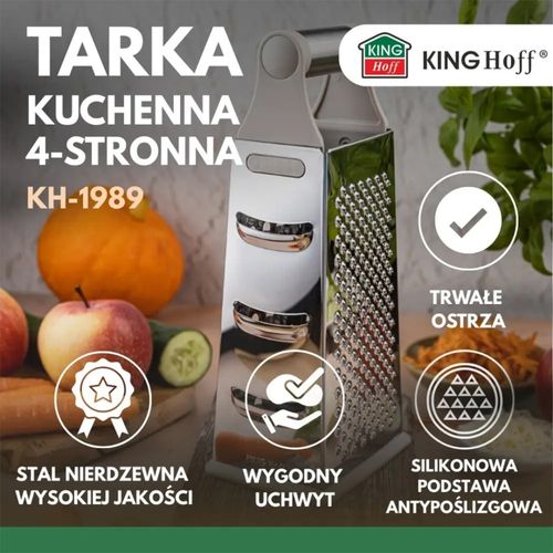 czterostronna tarka kuchenna kinghoff kh-1989 na Arena.pl