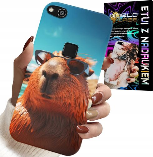 ETUI DO HUAWEI P10 LITE - SŁODKA KAPIBARA, CAPIBARA CASE + SZKŁO na Arena.pl