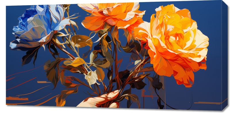 Obraz 100x50cm Żywy Uścisk zdjęcie 1