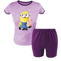 Krótka Piżama dziecięca Minionki