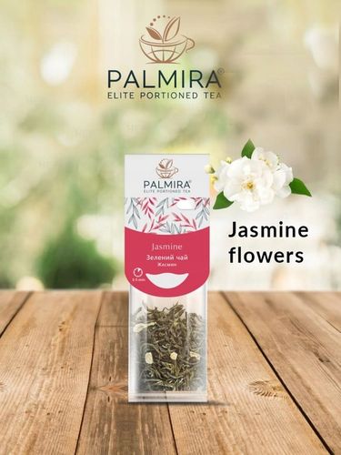 Herbata zielona liścasta deluxe z kwiatami jaśminu Palmira 15 saszetek na Arena.pl