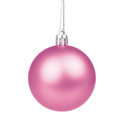 BOMBKI CHOINKOWE NIETŁUKĄCE 6/4/3CM ZESTAW OZDÓB CHOINKOWYCH 101 SZT RÓŻOWY na Arena.pl