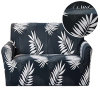 POKROWIEC NA KANAPĘ SOFĘ NAROŻNIK 90-140 CM 1 OS PALMOWE LIŚCIE