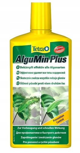 Tetra AlguMin Plus 500ml ŚRODEK NA GLONY ANTYGLON na Arena.pl