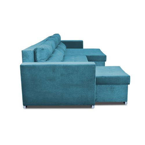 Narożnik Varius BIG rozkładany f spania pojemniki Family meble morski na Arena.pl