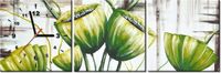 30 90CM OBRAZ 3 ELEM ZIELONE MAKI ŚCIENNY PŁOTNO DRUK