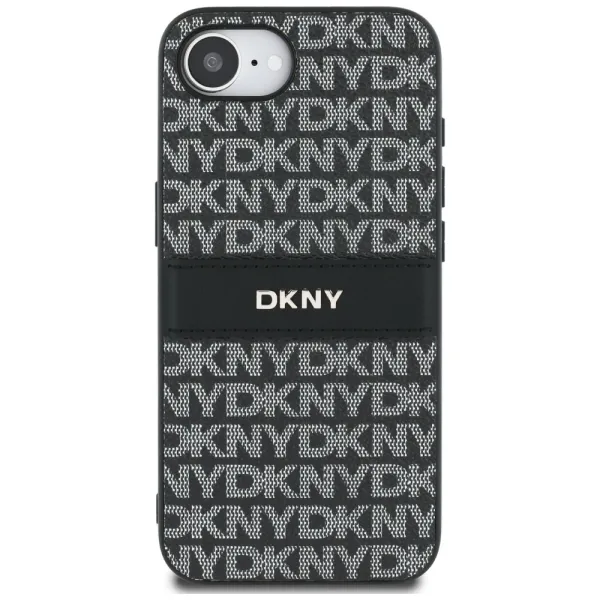 etui dkny repeat texture pattern with tonal stripe na iphone 16e zdjęcie 3