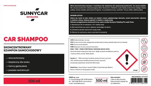 ZESTAW KOSMETYKÓW DO SAMOCHODU AUTA SUNNYCAR POMYSŁ NA PREZENT na Arena.pl