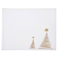 Podkładka Kuchenna Mata Bawełniana na Stół Wigilijny Świąteczna Choinki