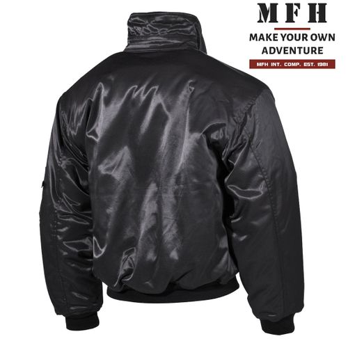 Kurtka Pilotka US CWU Pilotenjack Ciepła czarna S na Arena.pl