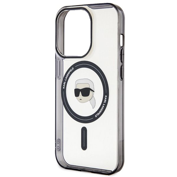 Etui Karl Lagerfeld do iPhone 15 Pro Max, Przezroczysty, MagSafe zdjęcie 6