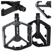Pedały platformowe ESLNF MTB Aluminum Flat Pedals czarny