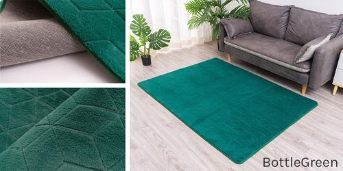 Dywan Rabbit 3D pluszowy miękki jedwabisty futro królika 120x170 na Arena.pl