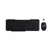 Zestaw bezprzewodowy klawiatura + mysz Rebeltec VORTEX czarny