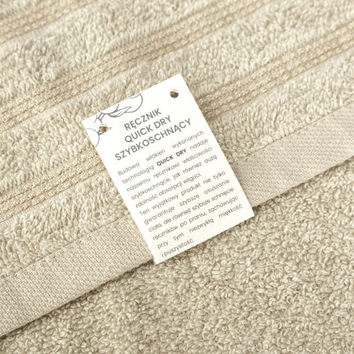 Ręcznik beżowy SABA 70X140 na Arena.pl