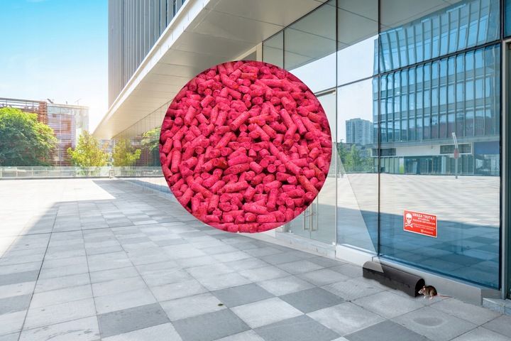 MOCNY GRANULAT NA MYSZY TRUTKA NA SZCZURY BROMADIOLONE DDD 5KG RATIMOR zdjęcie 4