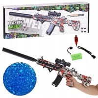 Karabin Automatyczny na Kulki Naboje Żelowe z Lunetą Automat Pistolet M416