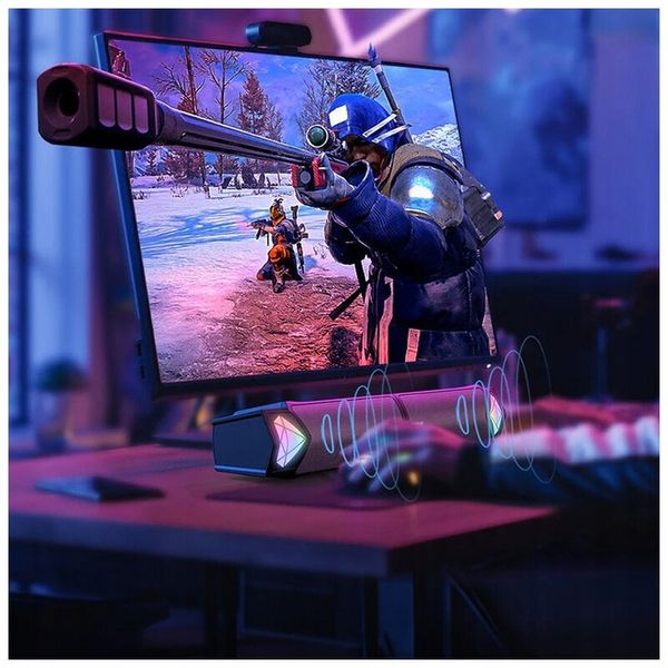 ONIKUMA L1 GŁOŚNIKI GAMINGOWE DO KOMPUTERA SOUNDBAR USB RGB LED BLUETOOTH zdjęcie 6