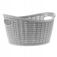 KOSZYK ORGANIZER OKRĄGŁY Z UCHWYTAMI 3,3L KOLORY