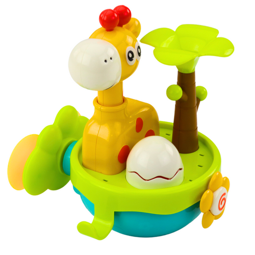 DLA DZIECI ZABAWKA DO KĄPIELI ŻYRAFA  INTERAKTYWNA KOLOROWA na Arena.pl