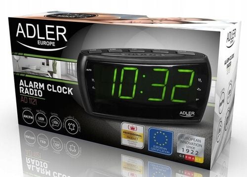 Radio sieciowe Radiobudzik Budzik Zegar AM, FM Adler AD1121 na Arena.pl