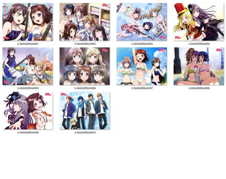 Poduszka BanG Dream! DO WYBORU zdjęcie 2