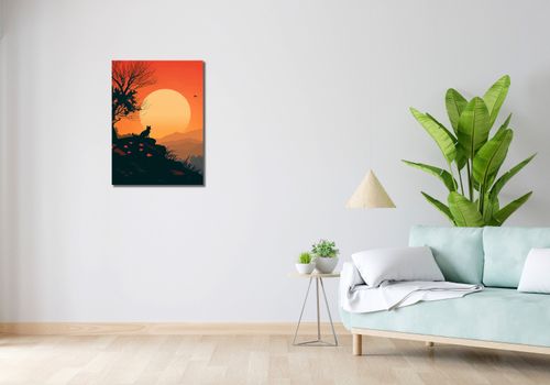 Obraz 50x70cm Kocie Wzgórze na Arena.pl