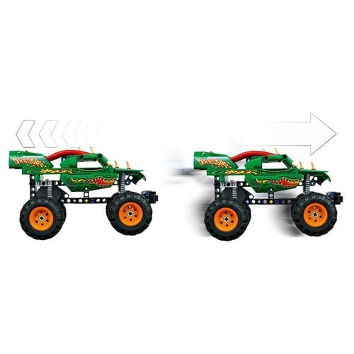 Lego Technic 2w1 Monster Jam Dragon 42149 na Arena.pl