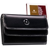 portfel damski skórzany ptn 27074-tvt-7191 black