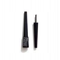 GOSH Eye Liner w kałamarzu w płynie Slanted Pro 1 Intense Black wodoodporny
