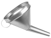 Duży metalowy lejek XXL, średnica 240 mm, nachylony