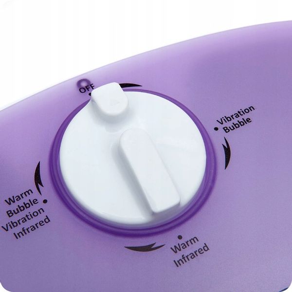 Masażer do stóp wodny hydromasażer do nóg podczerwień 4 rolki 3 nasadki zdjęcie 13