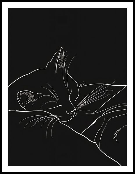 Plakat 60x80cm Nocny Spokój zdjęcie 3