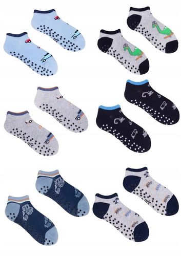 6-PAK skarpety skarpetki ANTYPOŚLIZGOWE ABS STOPKI chłopak 20-22 na Arena.pl