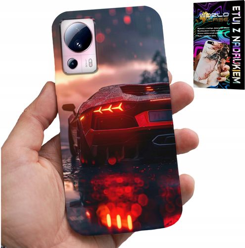 ETUI DO XIAOMI 13 LITE - LUKSUSOWE SAMOCHODY, MEGA WZORY, OBUDOWA na Arena.pl